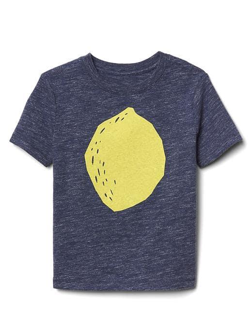 Gap Babygap + Alex's Lemonade Stand Slub Tee - Light Heather Gray