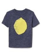 Gap Babygap + Alex's Lemonade Stand Slub Tee - Light Heather Gray