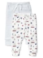 Gap Sailboat Knit Pants 2 Pack - New Off White