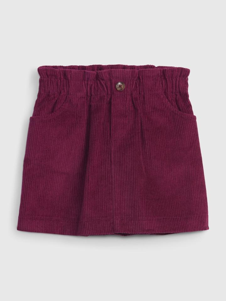 Toddler Ruffle Corduroy Skirt