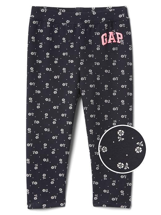 Gap Women Logo Print Soft Terry Capris - Floral