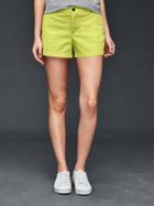 Gap Women Summer Shorts - Limon