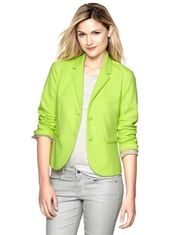 Gap Ponte Two Button Blazer