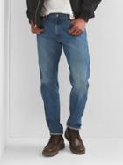 Gap Men Slim Straight Fit Jeans - Medium Wash