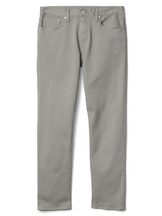 Gap Men Athletic Fit Jeans Stretch - Gray