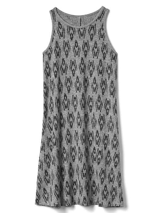 Gap Women Softspun A Line Tank Dress - Ikat