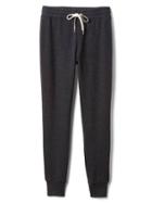 Gap Women French Terry Fleece Joggers - Washed Black