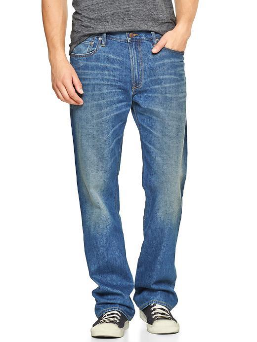Gap 1969 Standard Fit Jeans Blue Stone Wash - Blue Stone