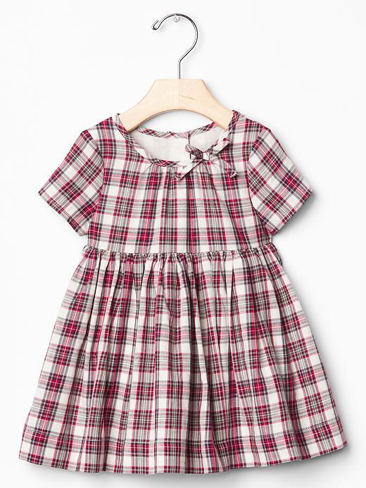 Gap Plaid Dress - Sloe Gin