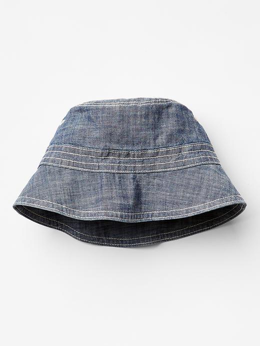 Gap Chambray Bucket Hat - Denim