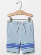 Gap Athletic Stripe Shorts - Light Blue Shadow