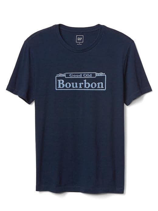 Gap Men Graphic Crewneck Tee - Good Old Bourbon