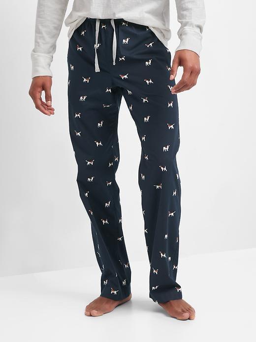 Gap Men Print Pj Pants - Beagle