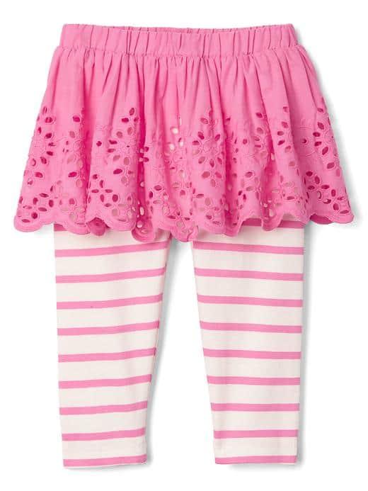 Gap Women Eyelet Skirt Legging Duo - Pixie Dust Pink