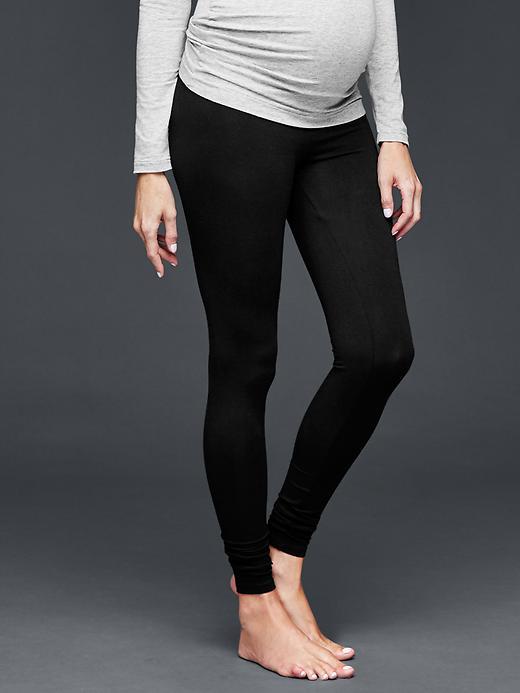 Gap Women Lightweight Modal Leggings - True Black
