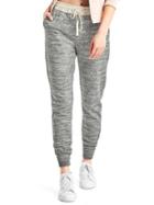 Gap French Terry Utility Joggers - Space Dye Grey Marl