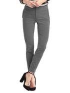 Gap Women Bi Stretch Skinny High Rise Ankle Pants - Soft Black