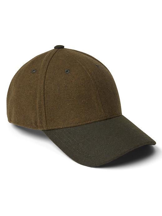 Gap Men Two Tone Wool Baseball Hat - Surplus