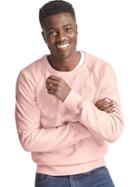 Gap Men French Terry Crewneck Pullover - Pink Standard