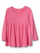 Gap Long Sleeve Jersey Tunic - Sugar Plum Neon 162125