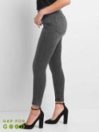 Gap Women Washwell Super High Rise Sculpt True Skinny Jeans - Washed Black