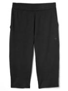 Gap Men Brushed Jersey Crop Pants - True Black