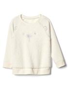 Gap Cozy North Pole Tunic - Ivory Frost