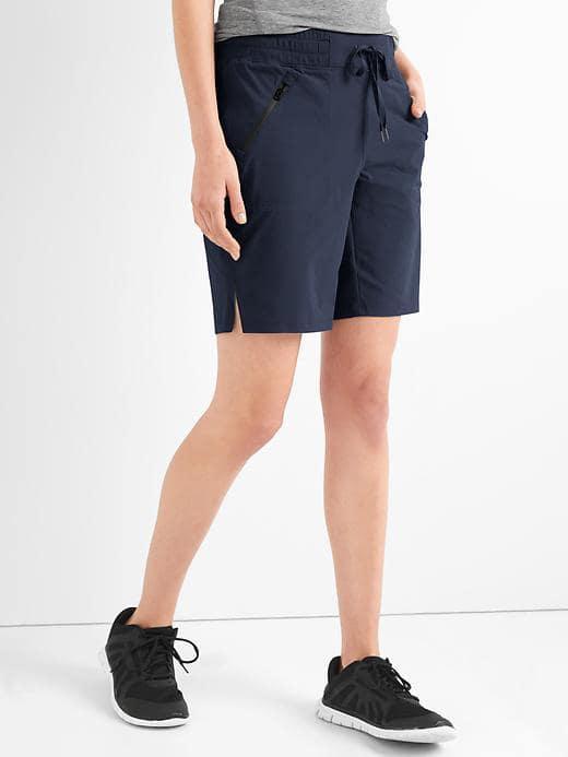 Gap Women Gapfit Ripstop Hiking Shorts - True Indigo