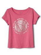 Gap Embellished Future Graphic Tee - Primrose