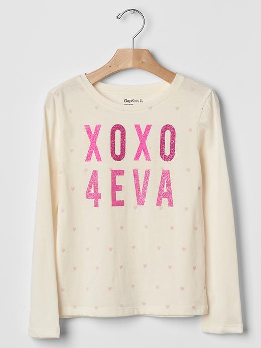 Gap Embellished Graphic Tee - Ivory Frost