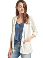Gap Women Merino Wool Cardigan - Cream