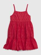Toddler Eyelet Tiered Tank Dress
