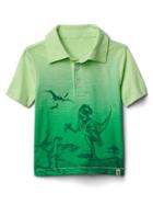 Gap Graphic Slub Polo - Lime Dream