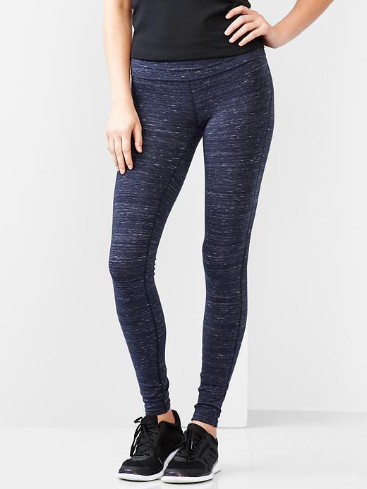 Gap Women Gapfit Gfast Cotton Leggings - Navy