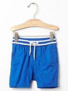 Gap Pull On Jogger Shorts - Admiral Blue
