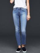 Gap Women 1969 Resolution Slim Straight Jeans - Medium Indigo