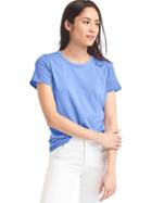 Gap Vintage Wash Crewneck Tee - Moore Blue