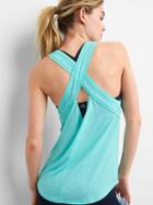 Gap Women Gapfit Breathe Crossback Tank - Tropical Vacation