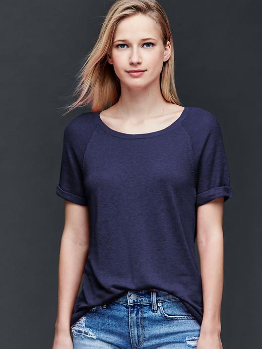 Gap Women Raglan Sweater - Dark Night