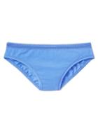 Gap Women Lace Trim Bikini - Union Blue