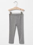 Gap Tuxedo Leggings - Grey Heather
