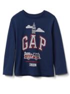 Gap City Logo Long Sleeve Tee - London