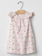 Gap Pom Pom Flutter Dress - Pink Dust