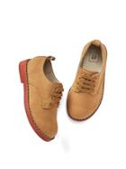 Gap Suede Wing Tip Oxfords - Fall Acorn