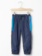 Gap Jersey Lined Joggers - Vintage Navy