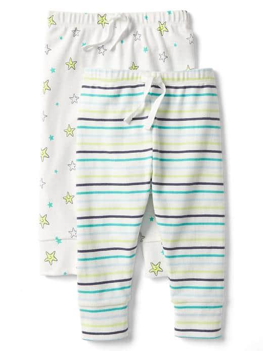Gap Starfish Knit Pants 2 Pack - New Off White