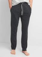 Gap Women Brushed Jersey Pants - Charcoal Heather