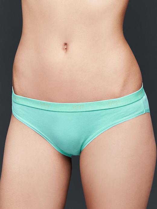 Gap Women Logo Teeny Bikini - Shore Blue