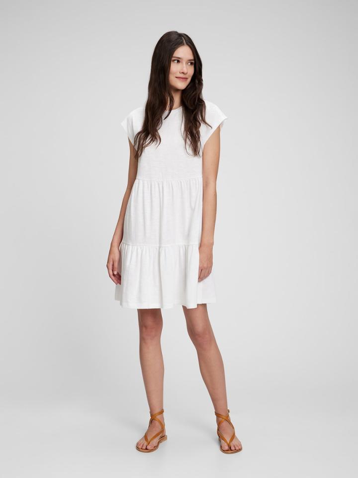 Tiered Mini Dress