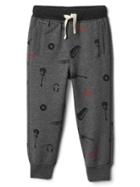 Gap Babygap X Red Graphic Fleece Pants - Grey